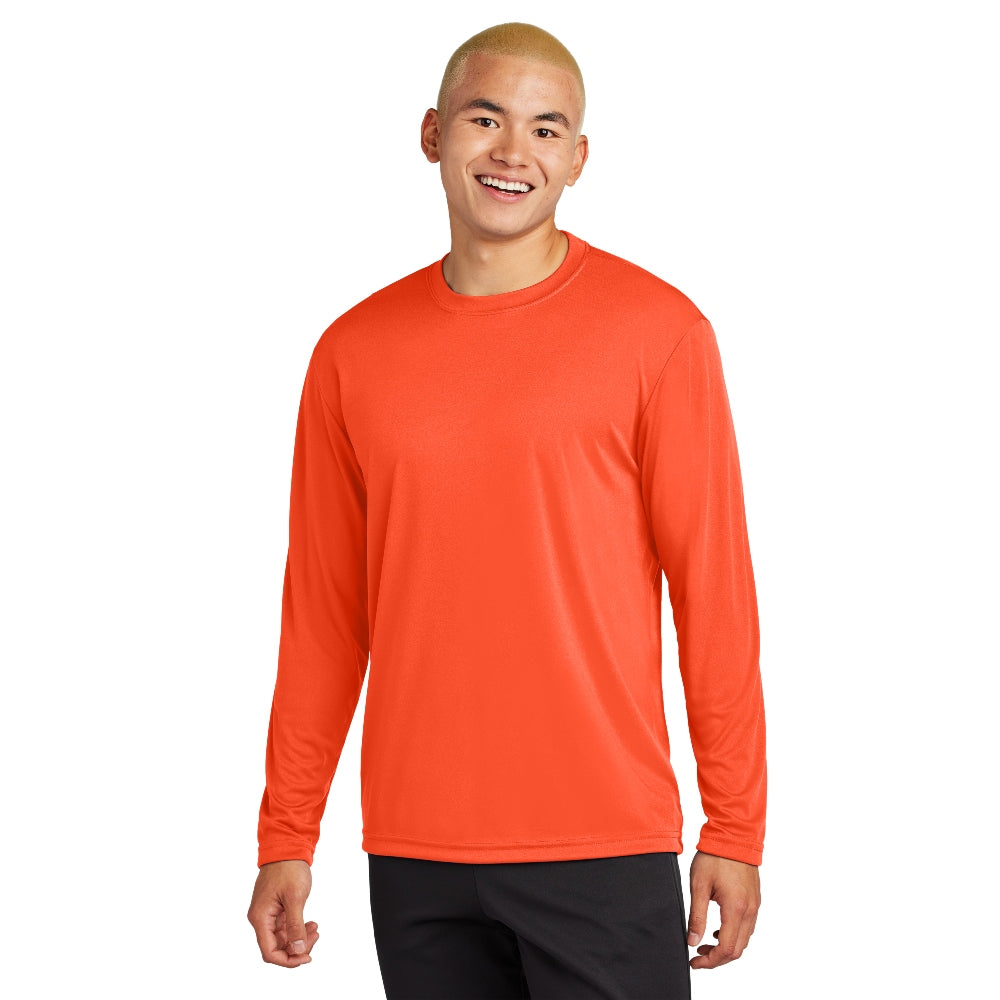 Sport-Tek® Long Sleeve PosiCharge® Competitor™ Tee - Neon Orange