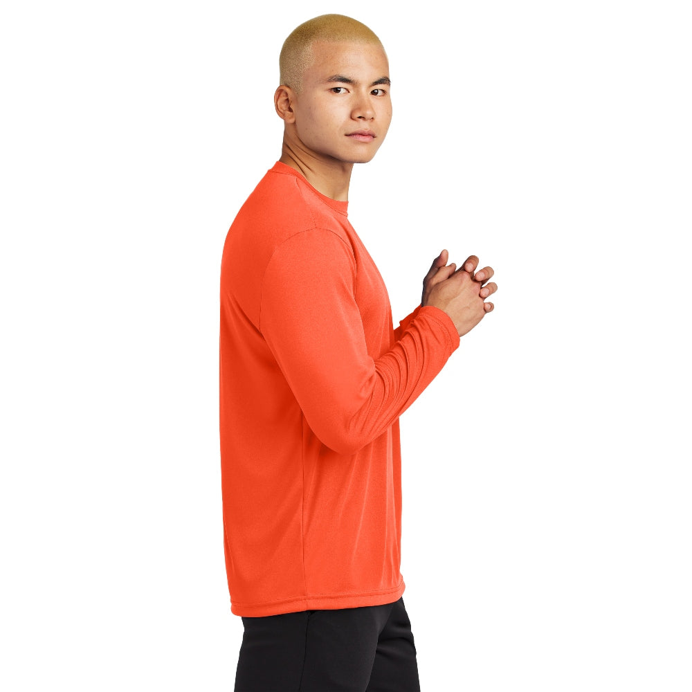 Sport-Tek® Long Sleeve PosiCharge® Competitor™ Tee - Neon Orange
