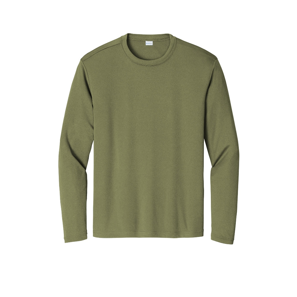 Sport-Tek® Long Sleeve PosiCharge® Competitor™ Tee - Olive Drab Green