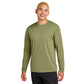 Sport-Tek® Long Sleeve PosiCharge® Competitor™ Tee - Olive Drab Green