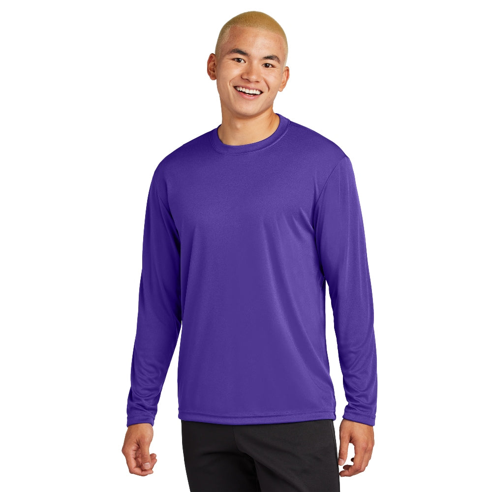 Sport-Tek® Long Sleeve PosiCharge® Competitor™ Tee - Purple
