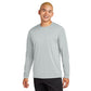 Sport-Tek® Long Sleeve PosiCharge® Competitor™ Tee - Silver