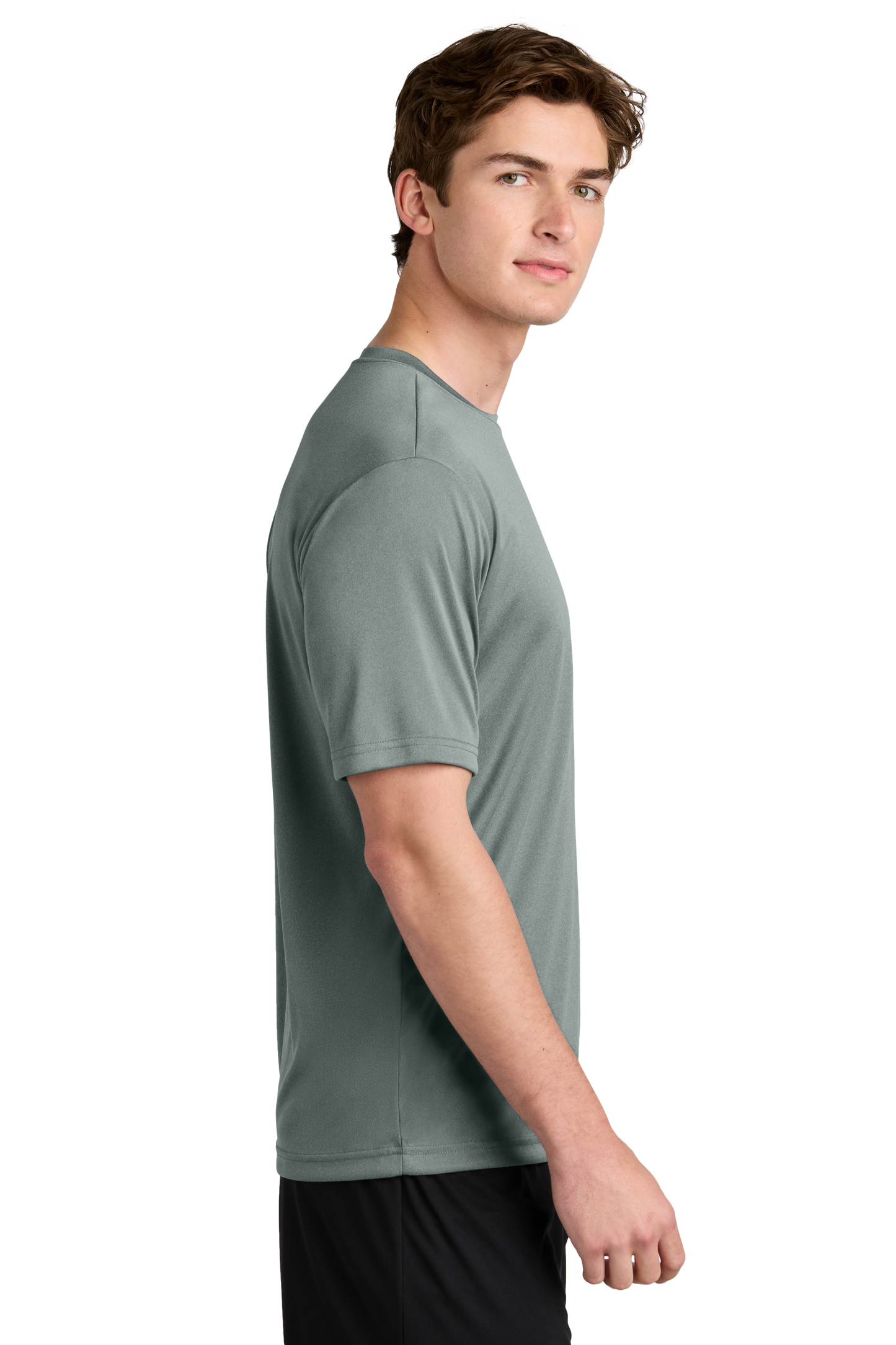 Sport-Tek® PosiCharge® Competitor™ Tee - Grey Concrete Heather