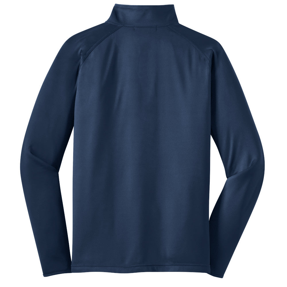 Sport-Tek® Sport-Wick® Stretch 1/4-Zip Pullover - True Navy