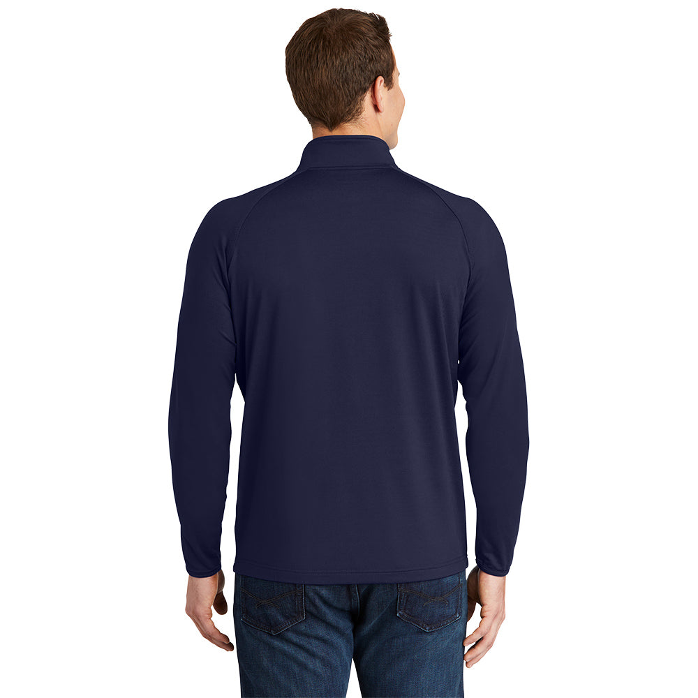 Sport-Tek® Sport-Wick® Stretch 1/4-Zip Pullover - True Navy