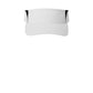 Sport-Tek® Dry Zone® Colorblock Visor - White / Black