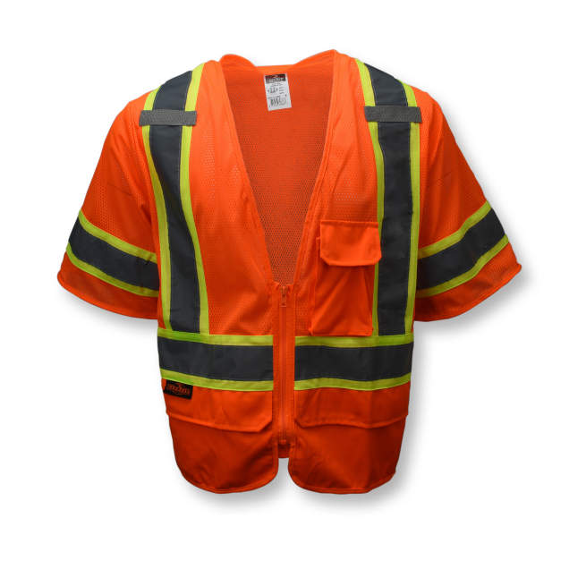 Radians SV272-3ZOM Type R Class 3 Multipurpose Surveyor Safety Vest - Orange