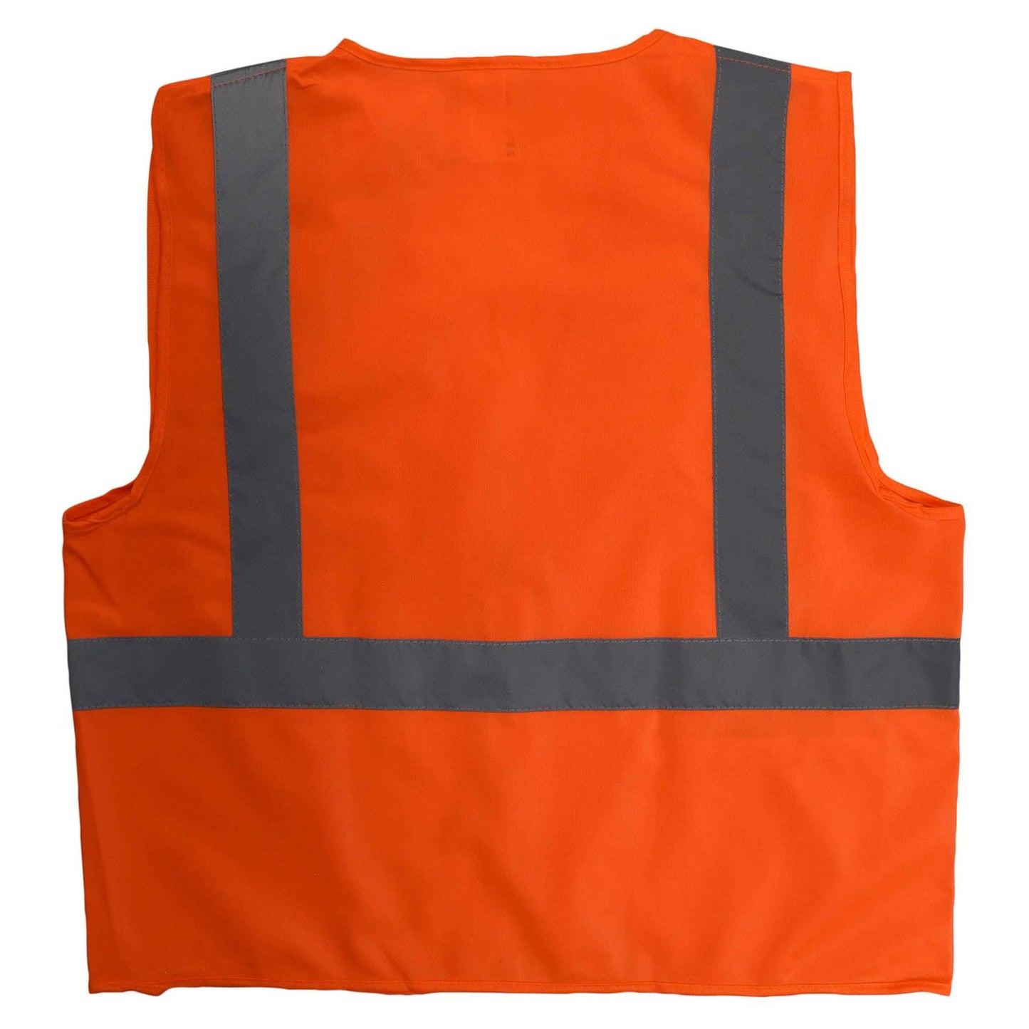 Radians SV2ZOS Type R Class 2 Economy Solid Safety Vest with Zipper - Orange