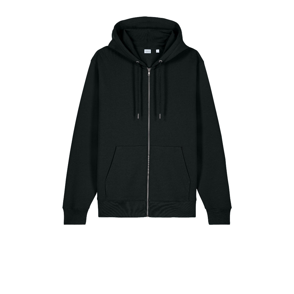 Stanley/Stella Unisex Cultivator 2.0 Full-Zip Hooded Sweatshirt - Black