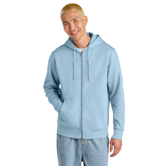 Stanley/Stella Unisex Cultivator 2.0 Full-Zip Hooded Sweatshirt - Blue Soul