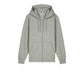 Stanley/Stella Unisex Cultivator 2.0 Full-Zip Hooded Sweatshirt - Heather Grey