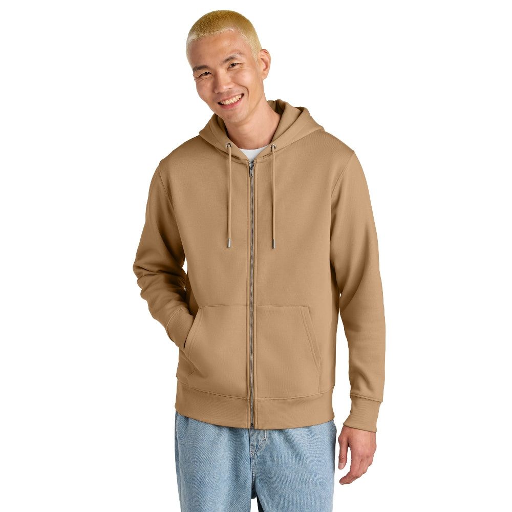 Stanley/Stella Unisex Cultivator 2.0 Full-Zip Hooded Sweatshirt - Latte