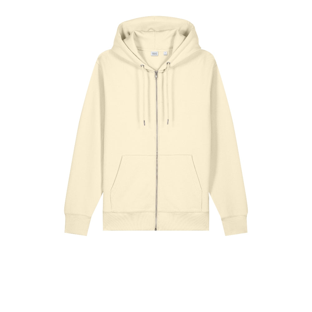 Stanley/Stella Unisex Cultivator 2.0 Full-Zip Hooded Sweatshirt - Natural Raw