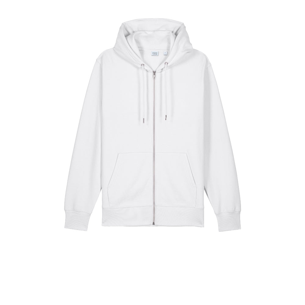 Stanley/Stella Unisex Cultivator 2.0 Full-Zip Hooded Sweatshirt - White