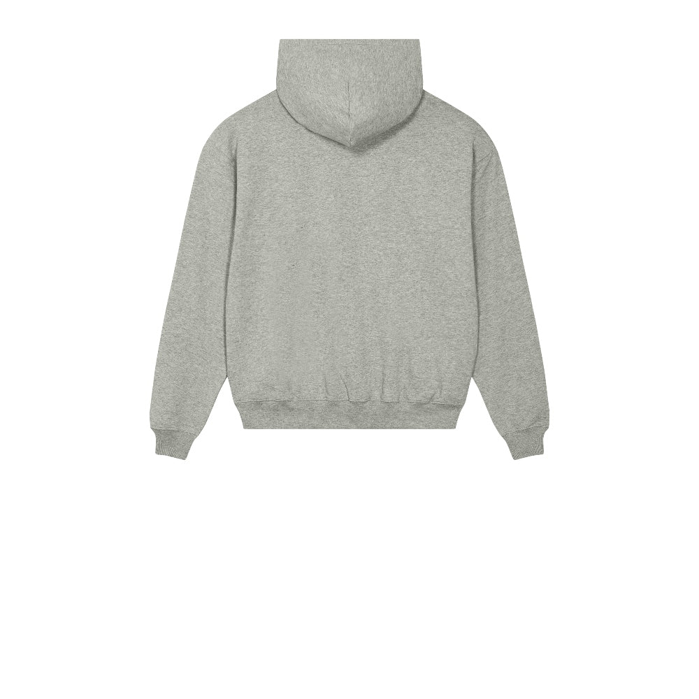 Stanley/Stella Unisex Cooper Dry Hooded Sweatshirt - Heather Grey