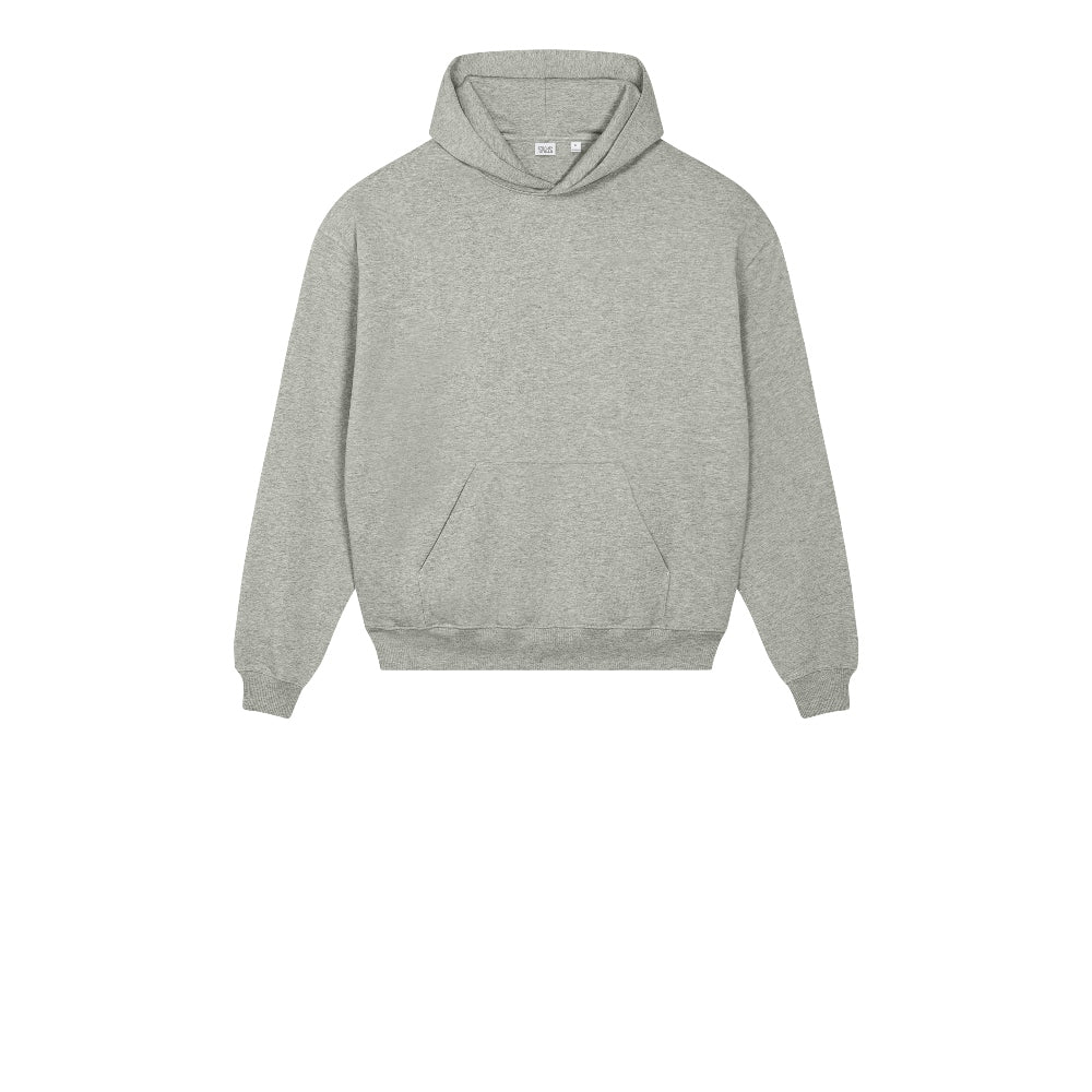 Stanley/Stella Unisex Cooper Dry Hooded Sweatshirt - Heather Grey