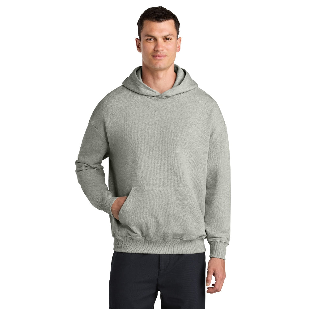 Stanley/Stella Unisex Cooper Dry Hooded Sweatshirt - Heather Grey