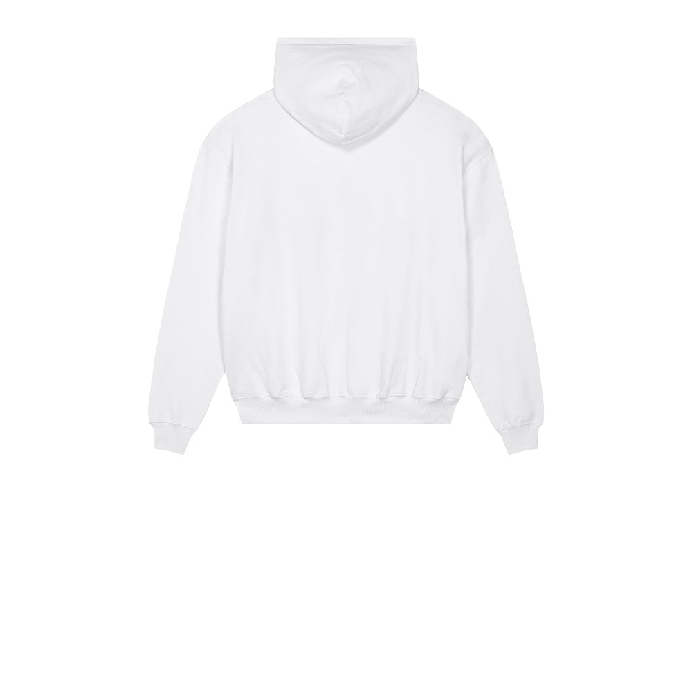 Stanley/Stella Unisex Cooper Dry Hooded Sweatshirt - White