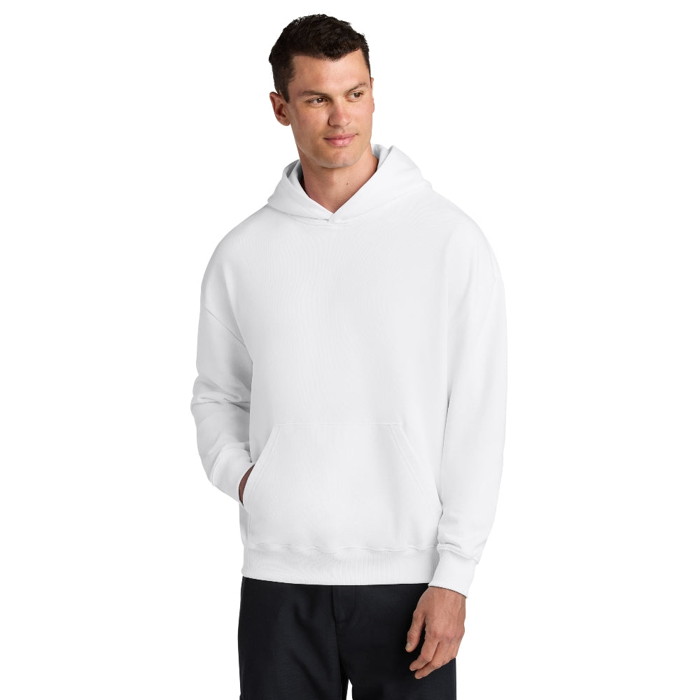Stanley/Stella Unisex Cooper Dry Hooded Sweatshirt - White