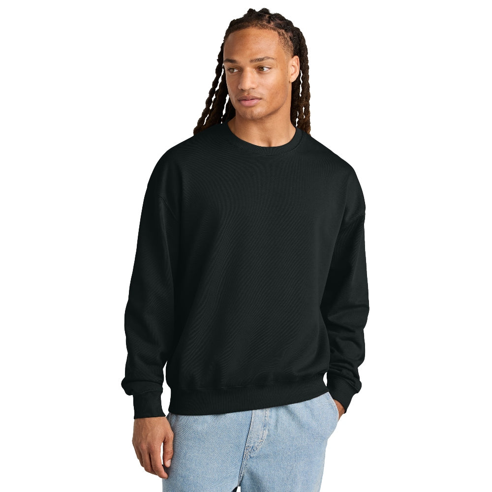 Stanley/Stella Unisex Ledger Dry Crewneck Sweatshirt - Black