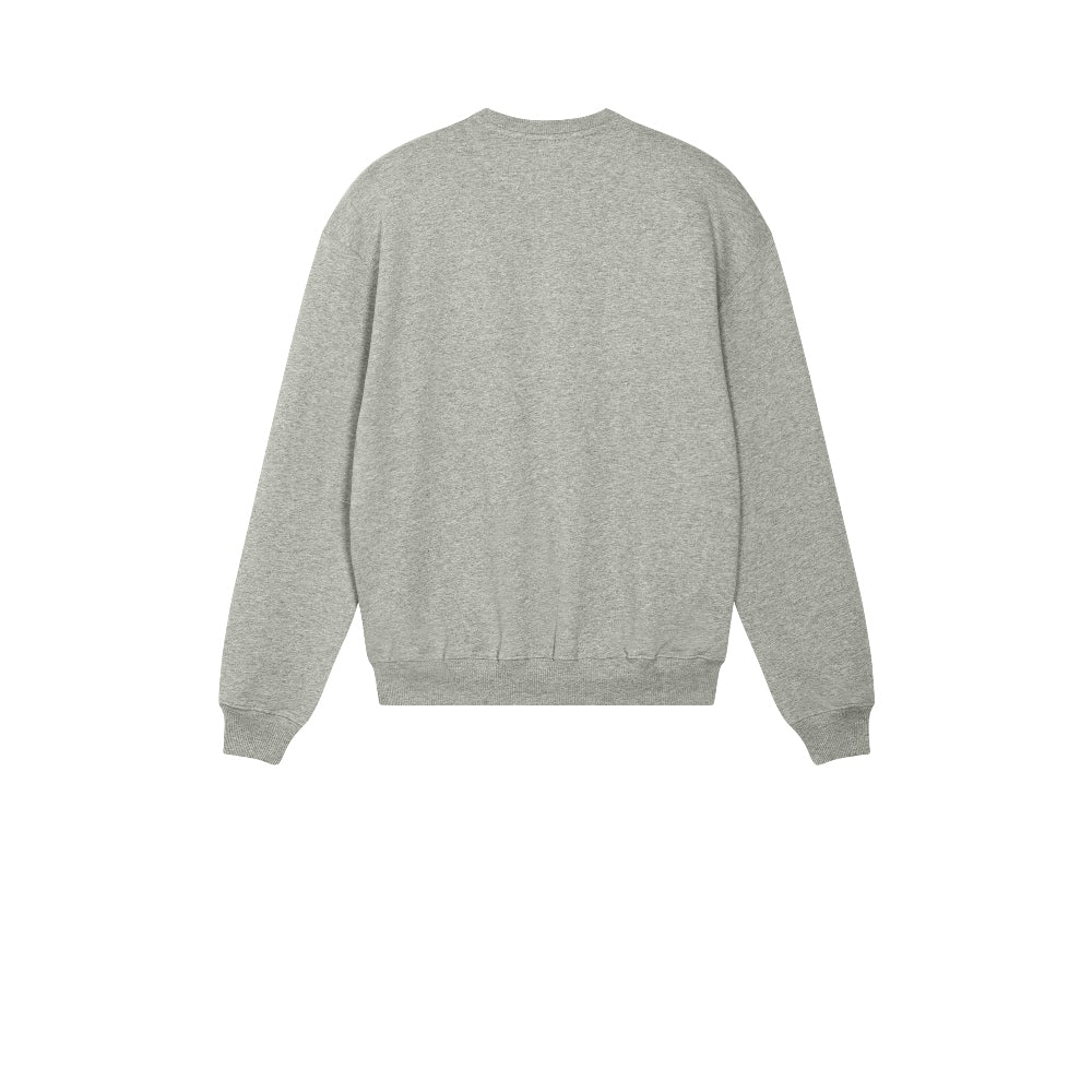 Stanley/Stella Unisex Ledger Dry Crewneck Sweatshirt - Heather Grey