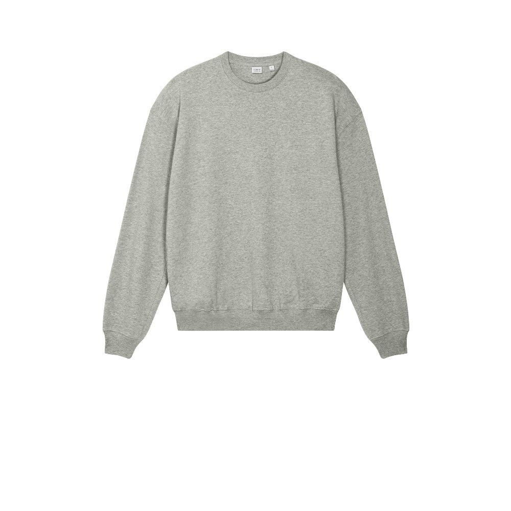 Stanley/Stella Unisex Ledger Dry Crewneck Sweatshirt - Heather Grey