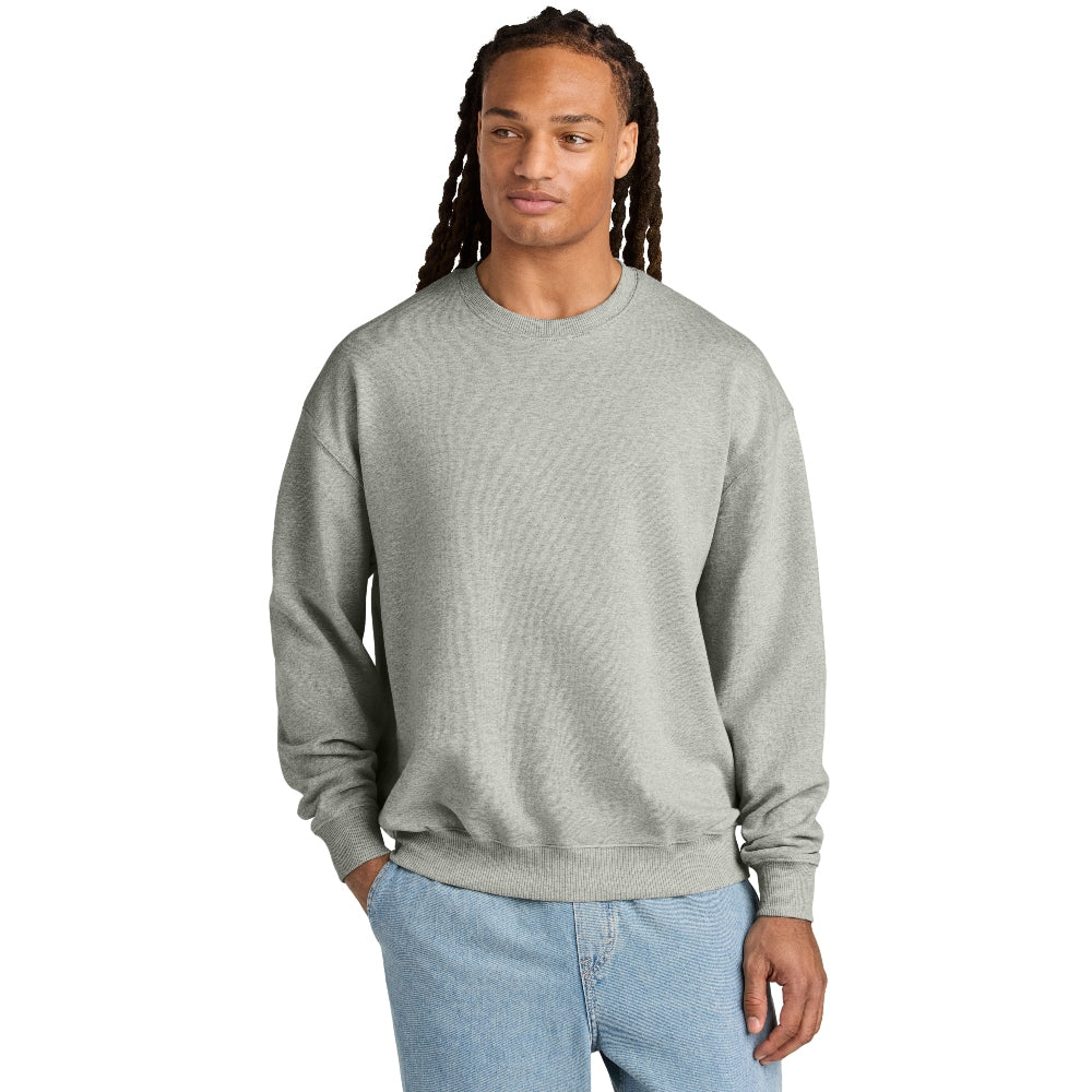 Stanley/Stella Unisex Ledger Dry Crewneck Sweatshirt - Heather Grey