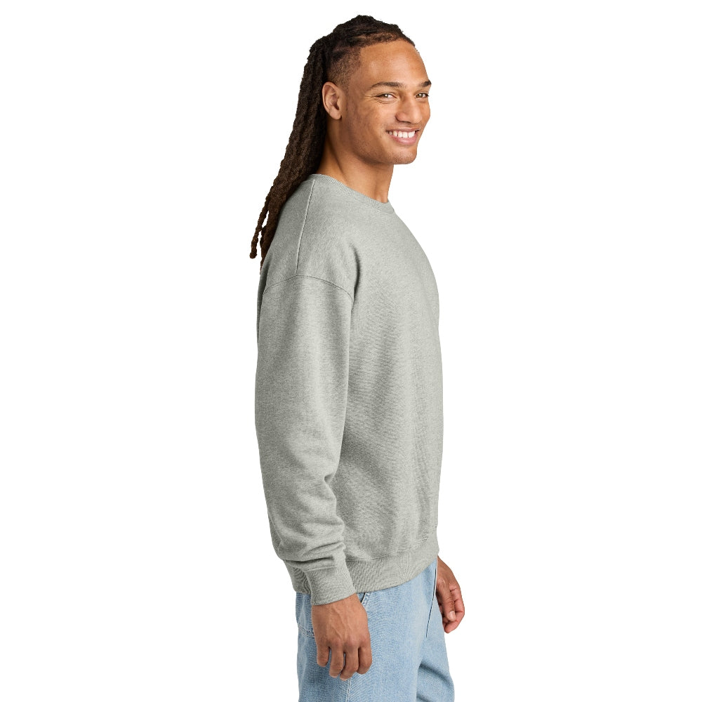 Stanley/Stella Unisex Ledger Dry Crewneck Sweatshirt - Heather Grey