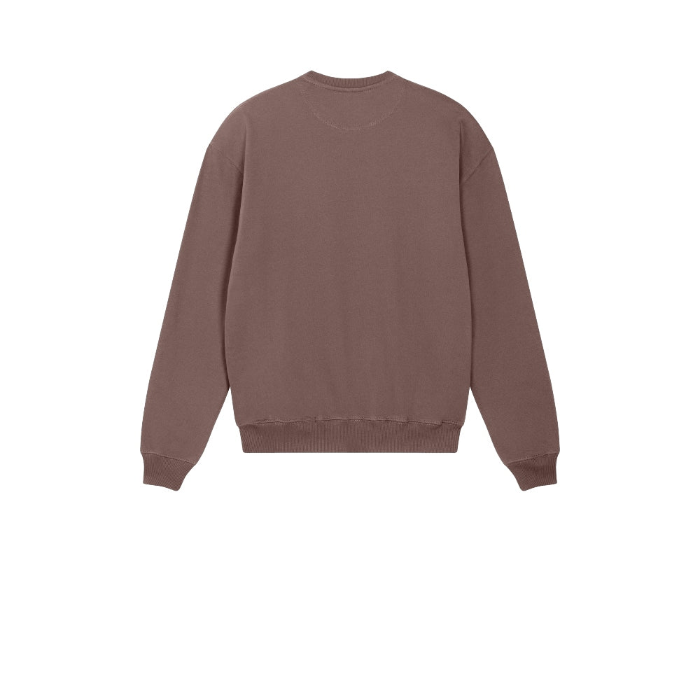 Stanley/Stella Unisex Ledger Dry Crewneck Sweatshirt - Kaffa Coffee