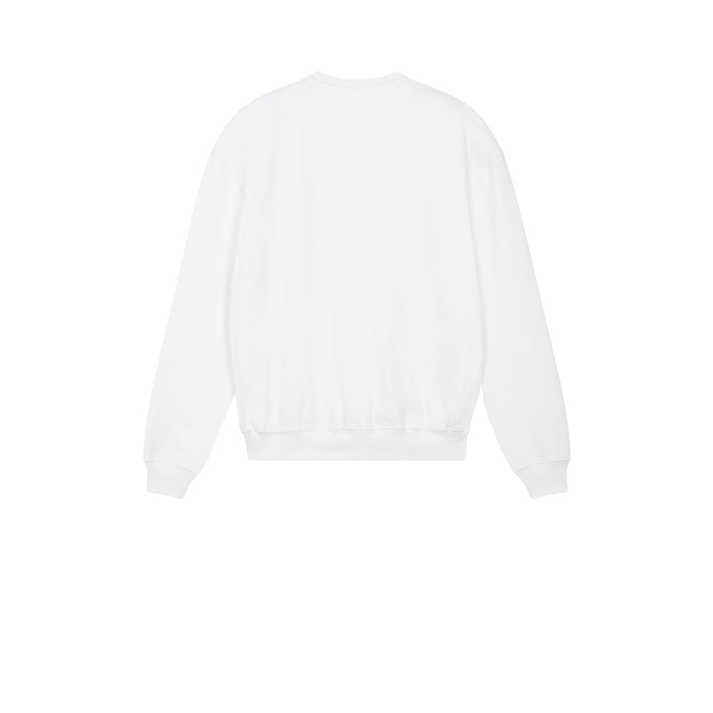 Stanley/Stella Unisex Ledger Dry Crewneck Sweatshirt - White