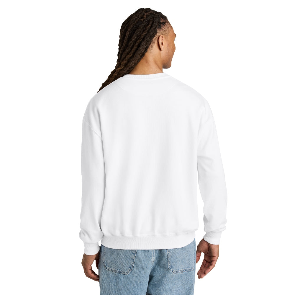 Stanley/Stella Unisex Ledger Dry Crewneck Sweatshirt - White