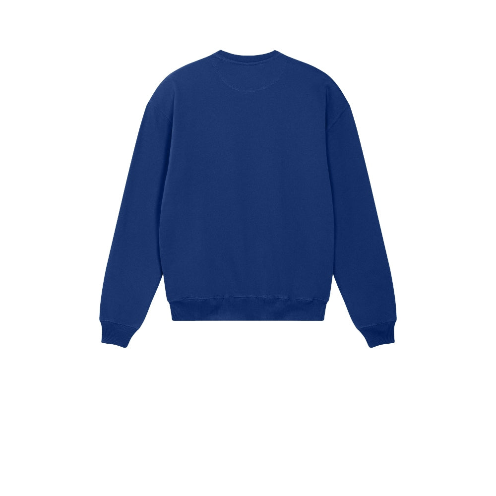 Stanley/Stella Unisex Ledger Dry Crewneck Sweatshirt - Worker Blue