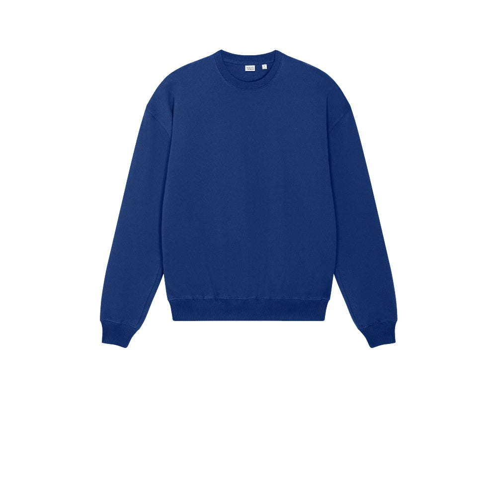 Stanley/Stella Unisex Ledger Dry Crewneck Sweatshirt - Worker Blue