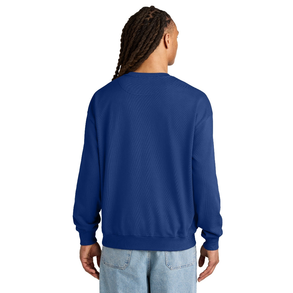Stanley/Stella Unisex Ledger Dry Crewneck Sweatshirt - Worker Blue