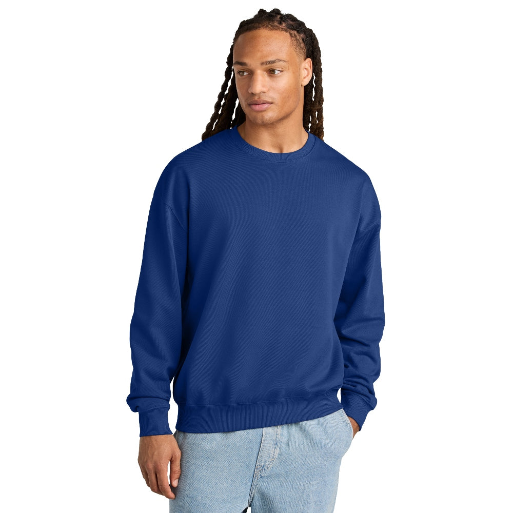 Stanley/Stella Unisex Ledger Dry Crewneck Sweatshirt - Worker Blue