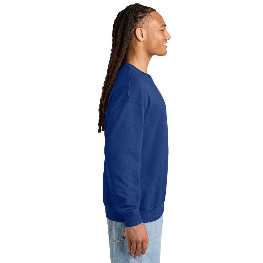 Stanley/Stella Unisex Ledger Dry Crewneck Sweatshirt - Worker Blue