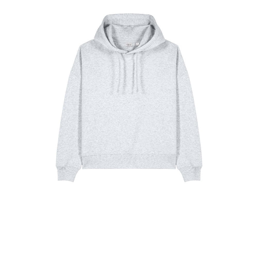 Stanley/Stella Women’s Stella Nora Hooded Sweatshirt - Cool Heather Grey