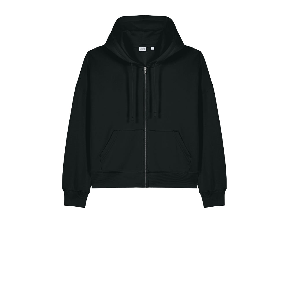 Stanley/Stella Women’s Stella Ida Full-Zip Hooded Sweatshirt - Black
