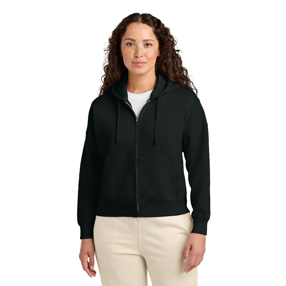 Stanley/Stella Women’s Stella Ida Full-Zip Hooded Sweatshirt - Black