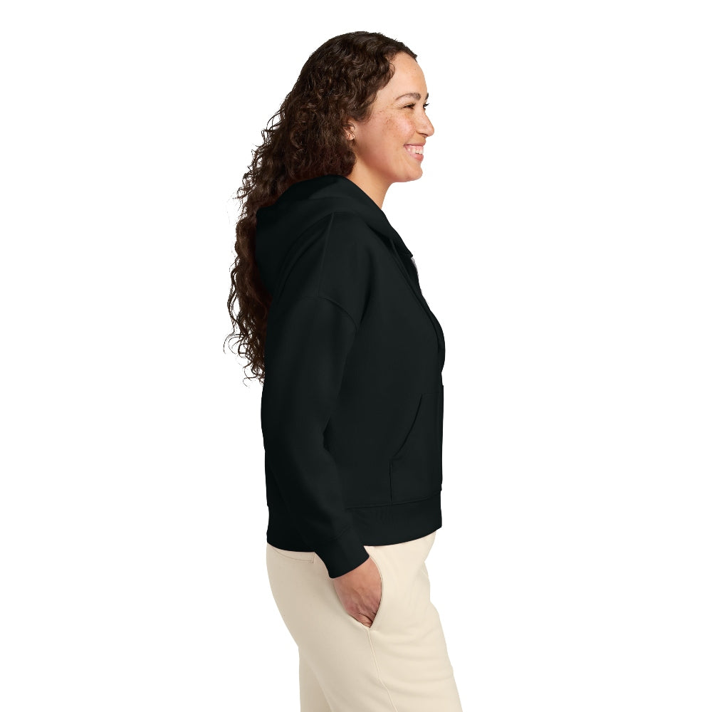 Stanley/Stella Women’s Stella Ida Full-Zip Hooded Sweatshirt - Black