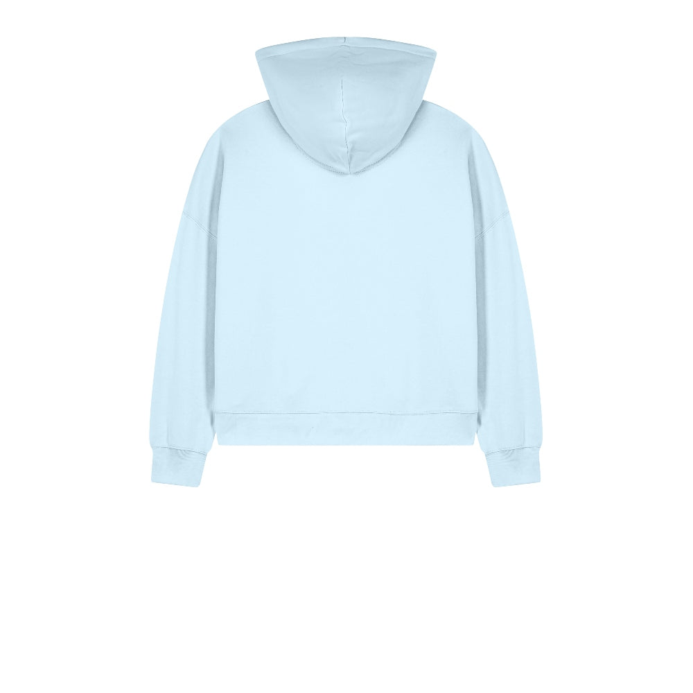 Stanley/Stella Women’s Stella Ida Full-Zip Hooded Sweatshirt - Blue Ice