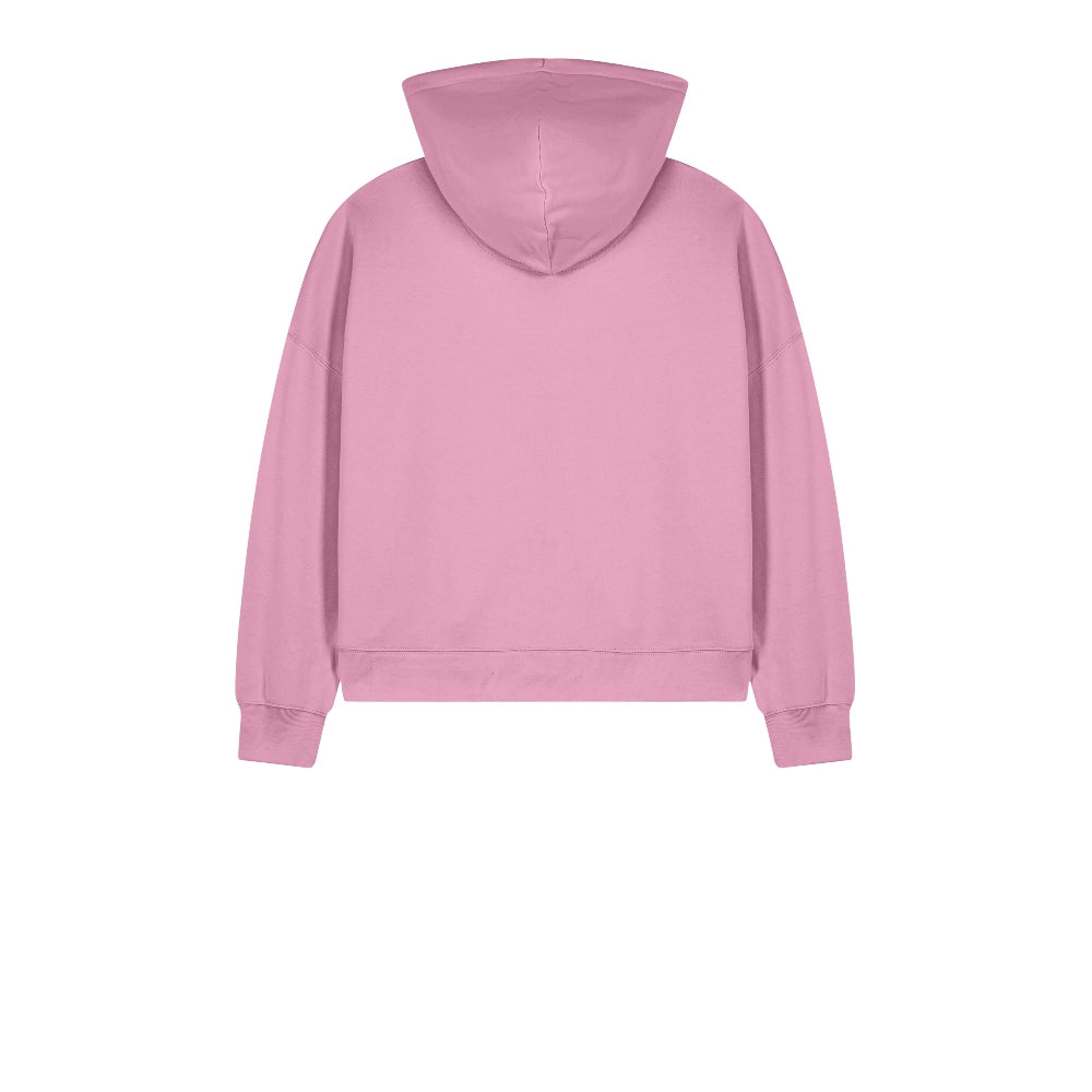 Stanley/Stella Women’s Stella Ida Full-Zip Hooded Sweatshirt - Bubble Pink