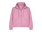 Stanley/Stella Women’s Stella Ida Full-Zip Hooded Sweatshirt - Bubble Pink