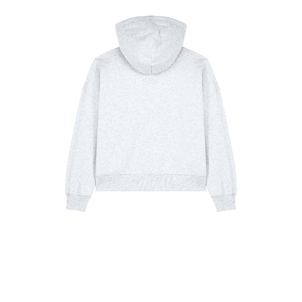 Stanley/Stella Women’s Stella Ida Full-Zip Hooded Sweatshirt - Cool Heather Grey