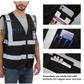 Dib Safety Reflective Vest - Black