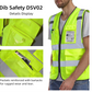Dib Safety Reflective Vest - Yellow