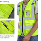Dib Safety Reflective Vest - Yellow