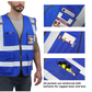 Dib Safety Reflective Vest - Blue