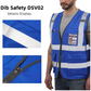 Dib Safety Reflective Vest - Blue