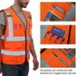 Dib Safety Reflective Vest - Orange